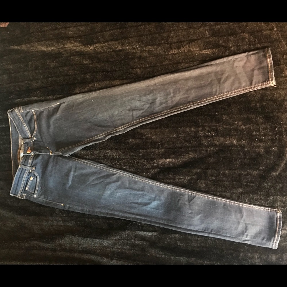 H & M dark denim jeans